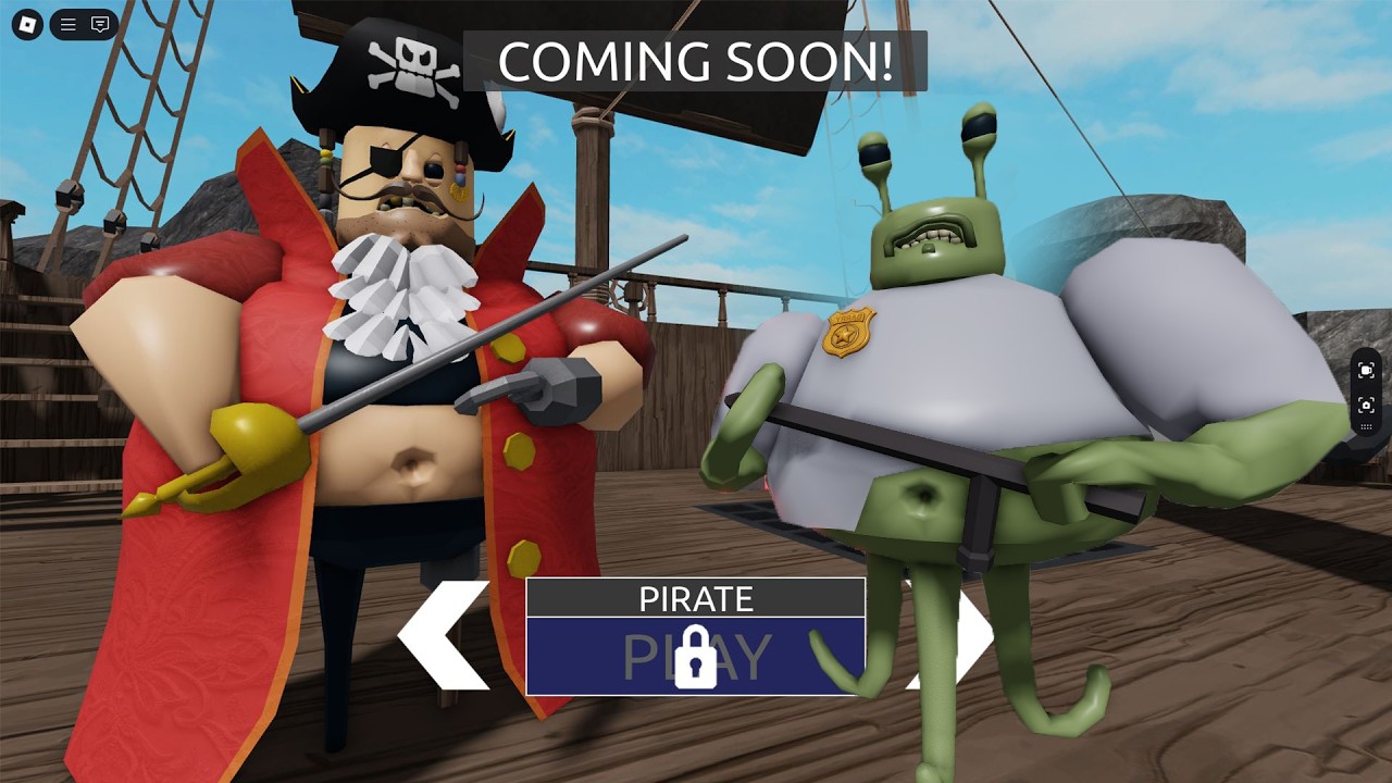 BARRY'S PRISON RUN!  COMING SOON! HARD MODE ! ALL ITEMS AND ALL MORPHS UNLOCKED !!