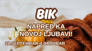 BIK ♉ Nova Ljubav Dolazi Kada Izaberete Sebe!❤️‍🔥 18.SEPTEMBAR-4.OKTOBAR TAROT