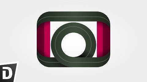 Camera App Icon - Inkscape Tutorials