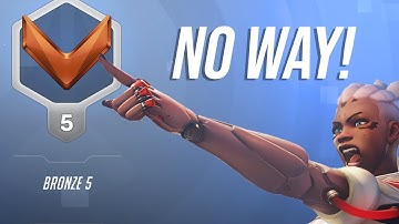 NO WAY I AM BRONZE 5!! 😡 Overwatch 2
