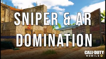 Sniper & AR Domination on Firing Range! | COD Mobile Gameplay