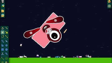 Numberblocks craziness in algodoo