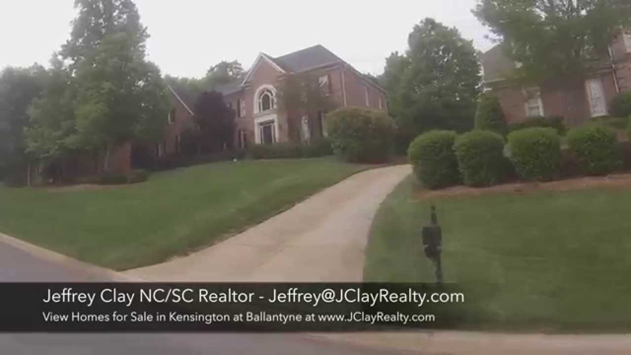 Kensington at Ballantyne Homes for Sale Charlotte NC YouTube