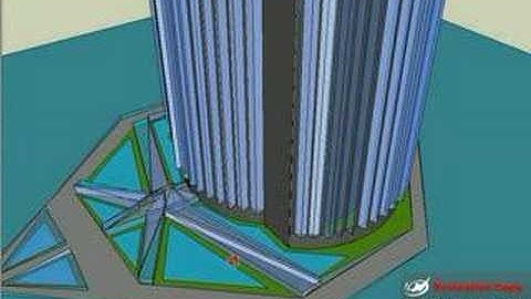 tower in google sketchup from e_r