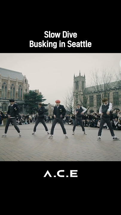 (에이스)A.C.E BUSKING in Seattle - Slow Dive