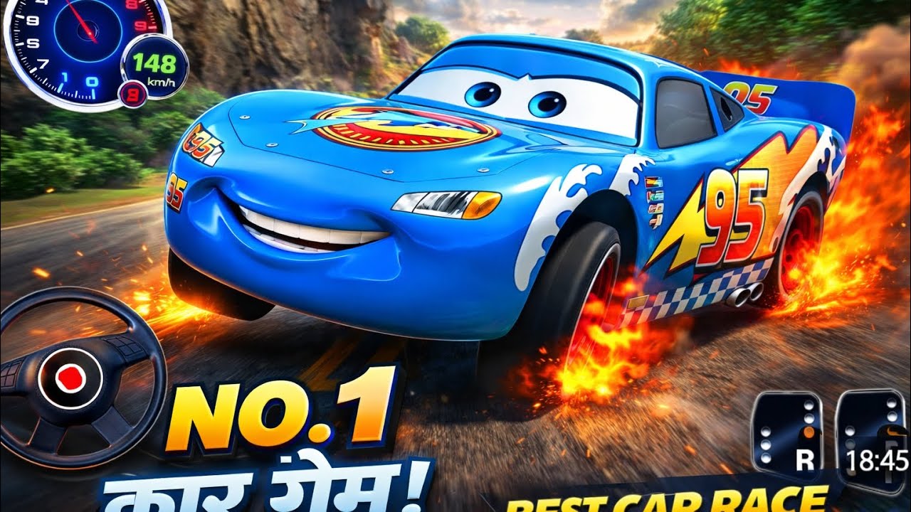 "No.1 Racing Game! Lightning McQueen High-Speed Action ⚡"