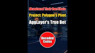 Decoded Codex · Project (13): Polygon's ZK Pivot | Why They Abandoned Their O | AggLayer's True Bet