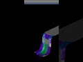 Radii and transition zones dictate thinning concentration. #shorts
