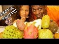 TASTING EXOTIC FRUIT FOR THE FIRST TIME!!!