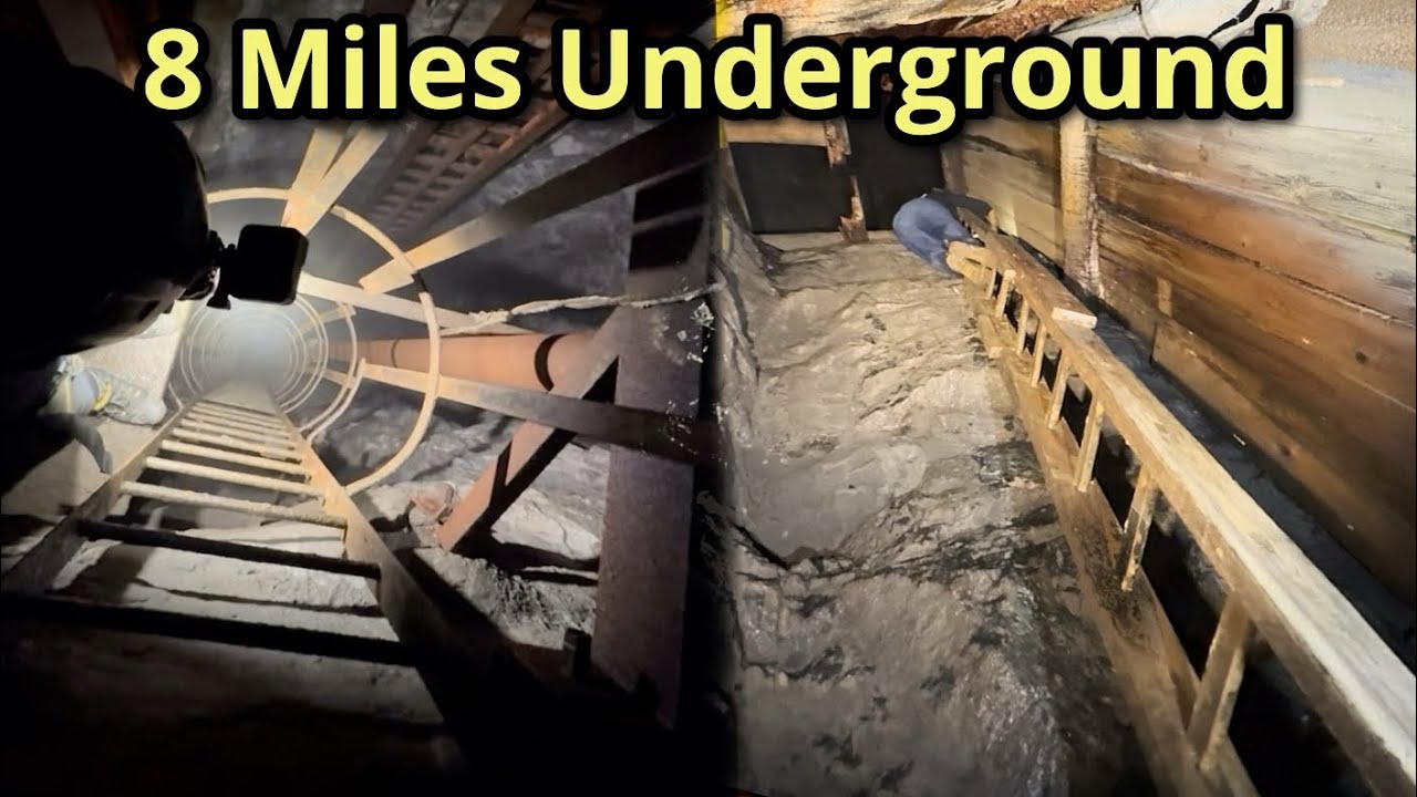 Мы прошли 8 миль по заброшенной графитовой шахте. Часть 1