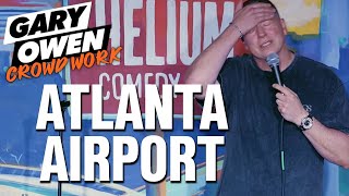 Atlanta Airport is so ghetto. 