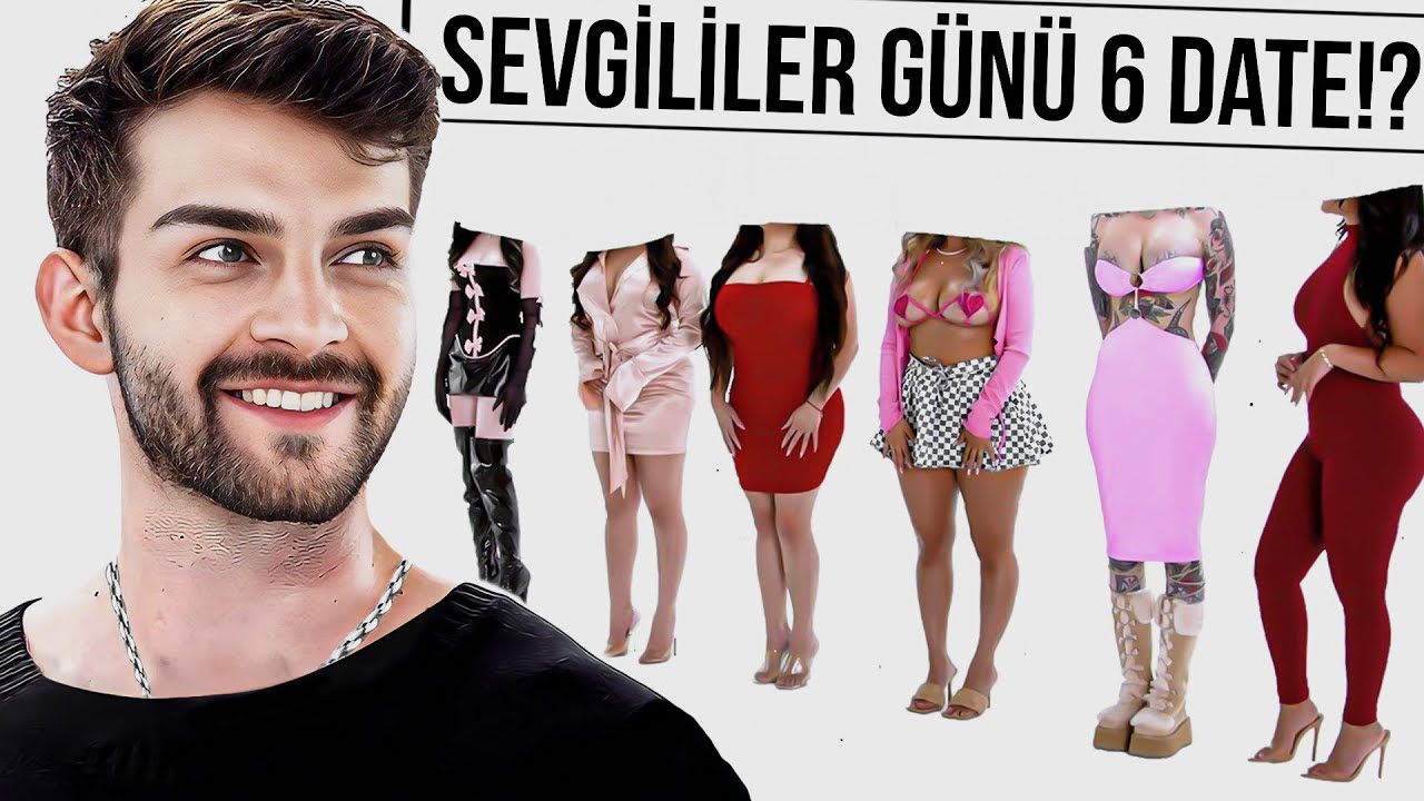 6 KADIN 1 EBONİVON! *blind date misali 😏*
