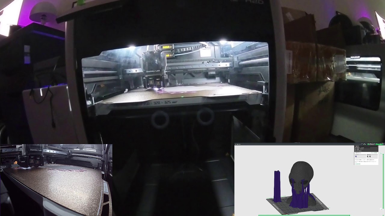 Live Grey Alien Manufacture (Had to Restart Print)