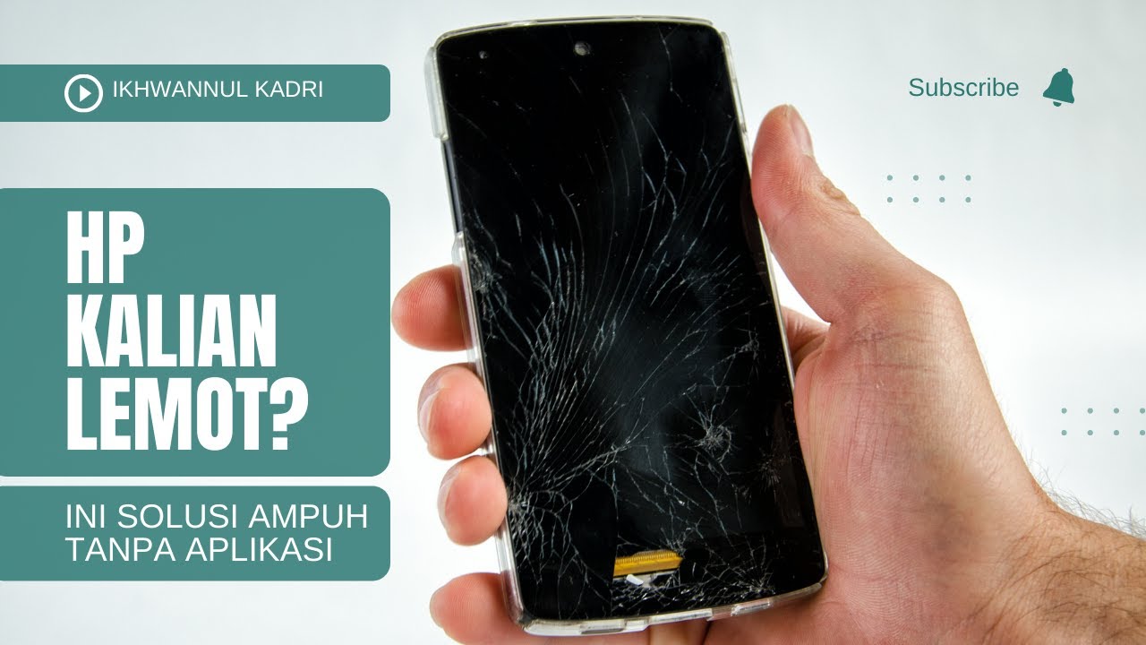 cara mengatasi hp lemot pada android tanpa aplikasi