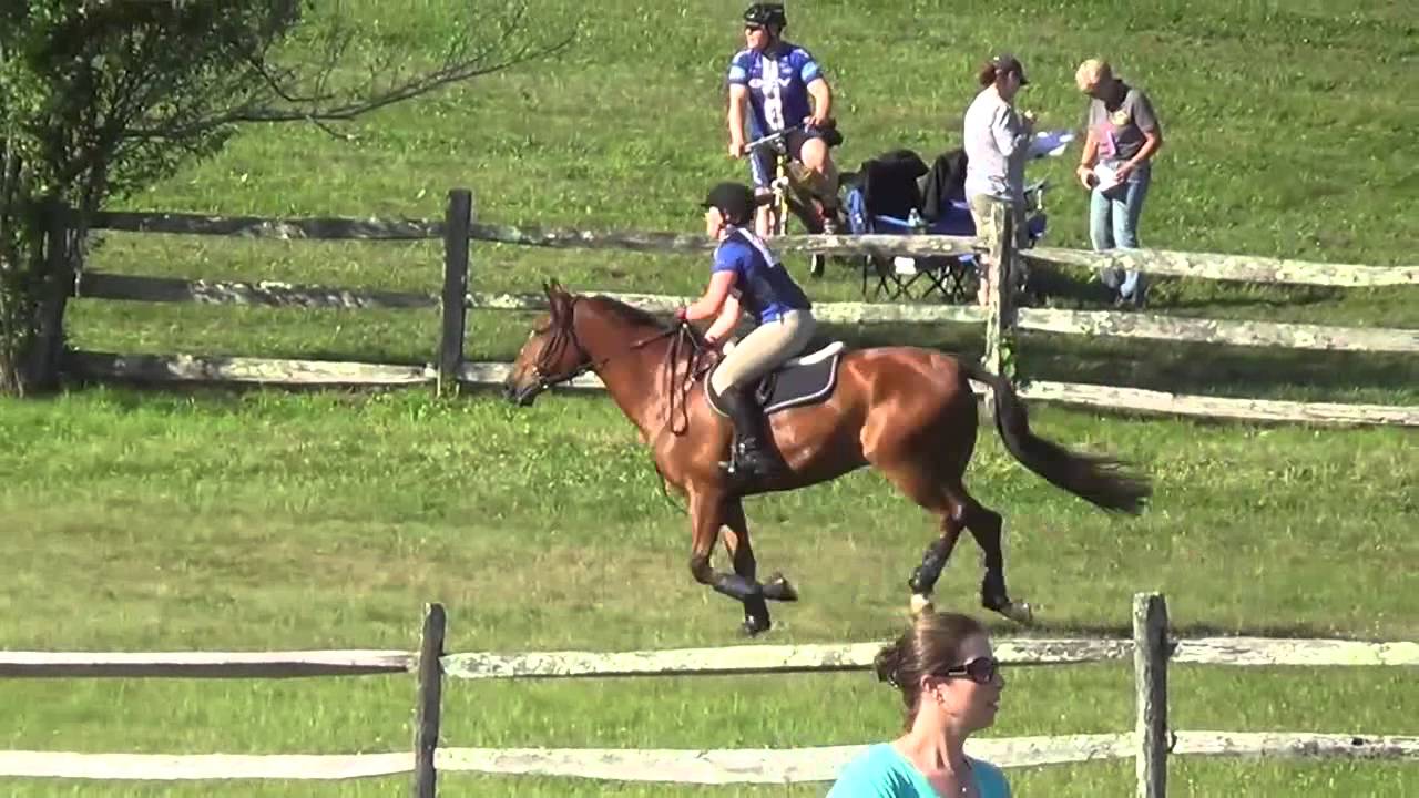 Catie Morgan & Victoriano IGS at Groton House Farm Horse Trials 2014