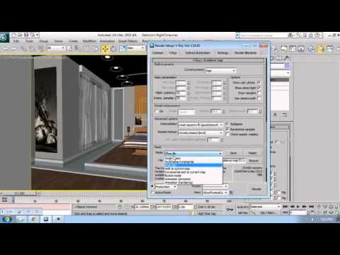 Architecture tutorial on 3ds max vray rendering 9 clip25 - YouTube