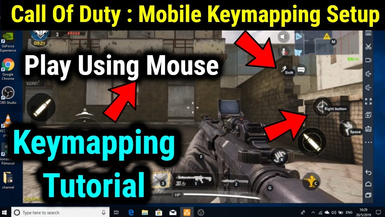 Keymapping For Call Of Duty Mobile ! Call Of Duty Mobile Emulator  Keymapping Setup - 