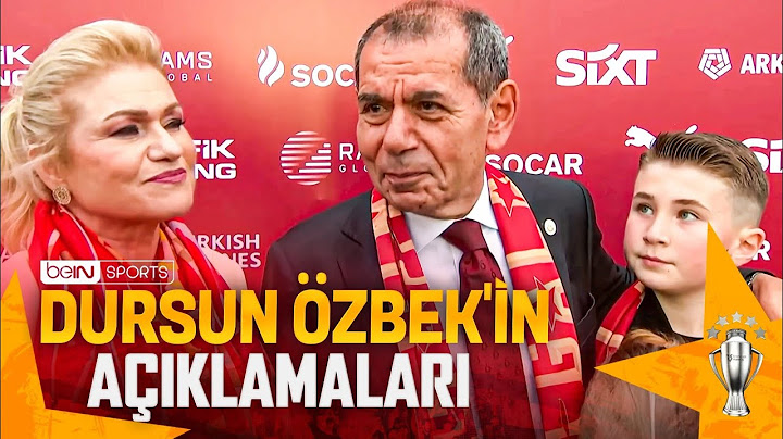 Galatasaray Başkanı Dursun Özbek'in Açıklamaları | 25. Şampiyonluk Kutlamaları Özel