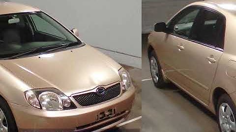 2001 TOYOTA COROLLA RUNX Z ZZE123