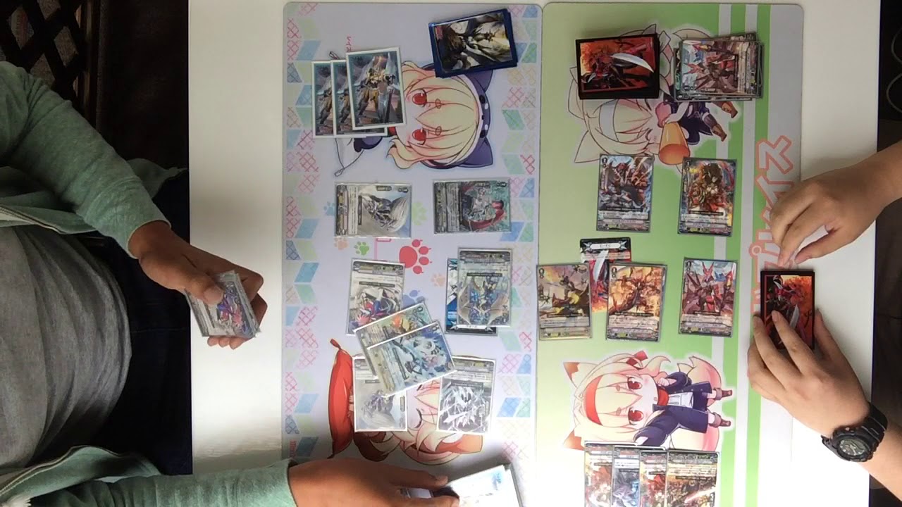 2018年5月26日　ヴァンガード　公認大会決勝　　ロイヤルパラディン　ｖｓ　かげろう