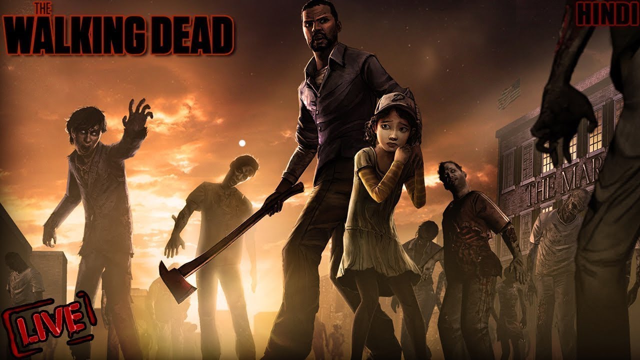 #6 Ending of The Walking Dead S1 |ep-5| - 🔴Hindi India Live Stream🔴Will