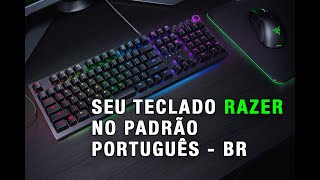 APRENDA CONFIGURAR SEU TECLADO RAZER AMERICANO PARA PORTUGUÊS DO BRASIL | TUTORIAL COMPLETO screenshot 5