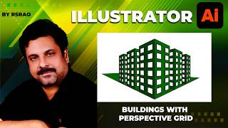 CREATE BUILDINGS WITH PERSPECTIVE GRID TOOL IN ADOBE ILLUSTRATOR