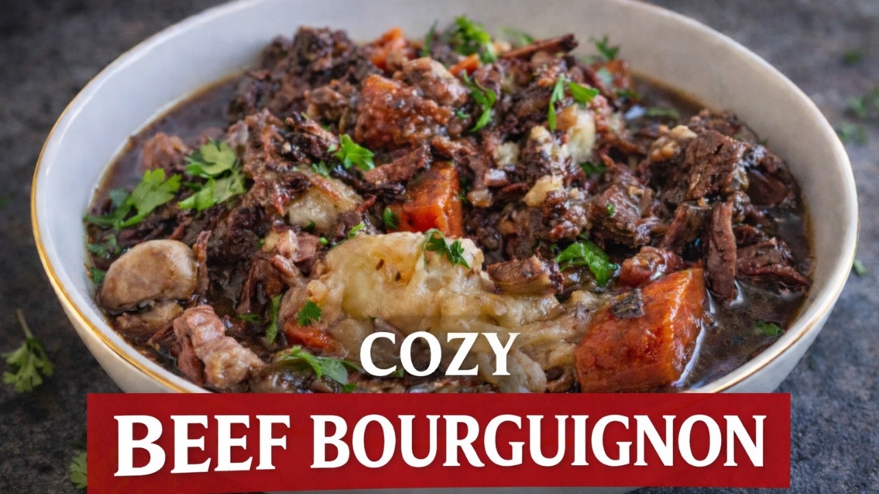 The Coziest French Beef Stew for Cold Days 🇨🇵