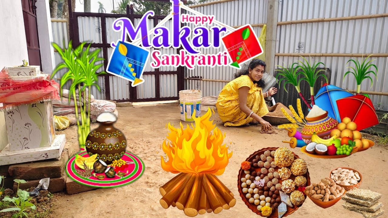 Makar Sankranti 2026 🍛 | শুভ পৌষ পার্বন এর শুভেচ্ছা  