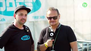 GampelTV 2021 - Olivier Imboden at the entrance area