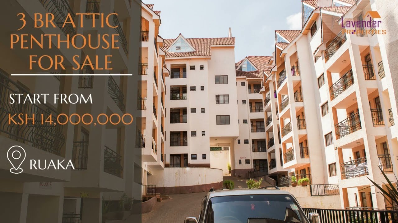 3bdrm Apartment in Makao Rosslyn, Ruaka for sale