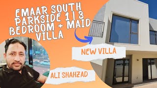 Emaar South Parkside 1 | 3 Bedroom   Maid villa For Rent | Dubai property #aliaxn