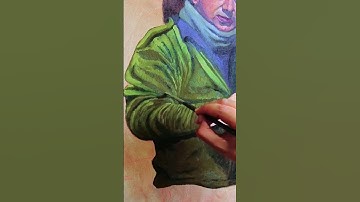 How to Paint Cloth Texture in Oil #shorts #painting #speedpaint