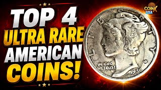 Top 4 Rare Mercury Dimes Worth Millions | Hidden 75+ Year Old Coins Still in Circulation