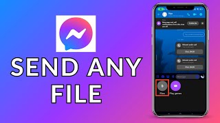How to Send Any File on Messenger 2024 (Quick & Easy) | Messenger screenshot 2