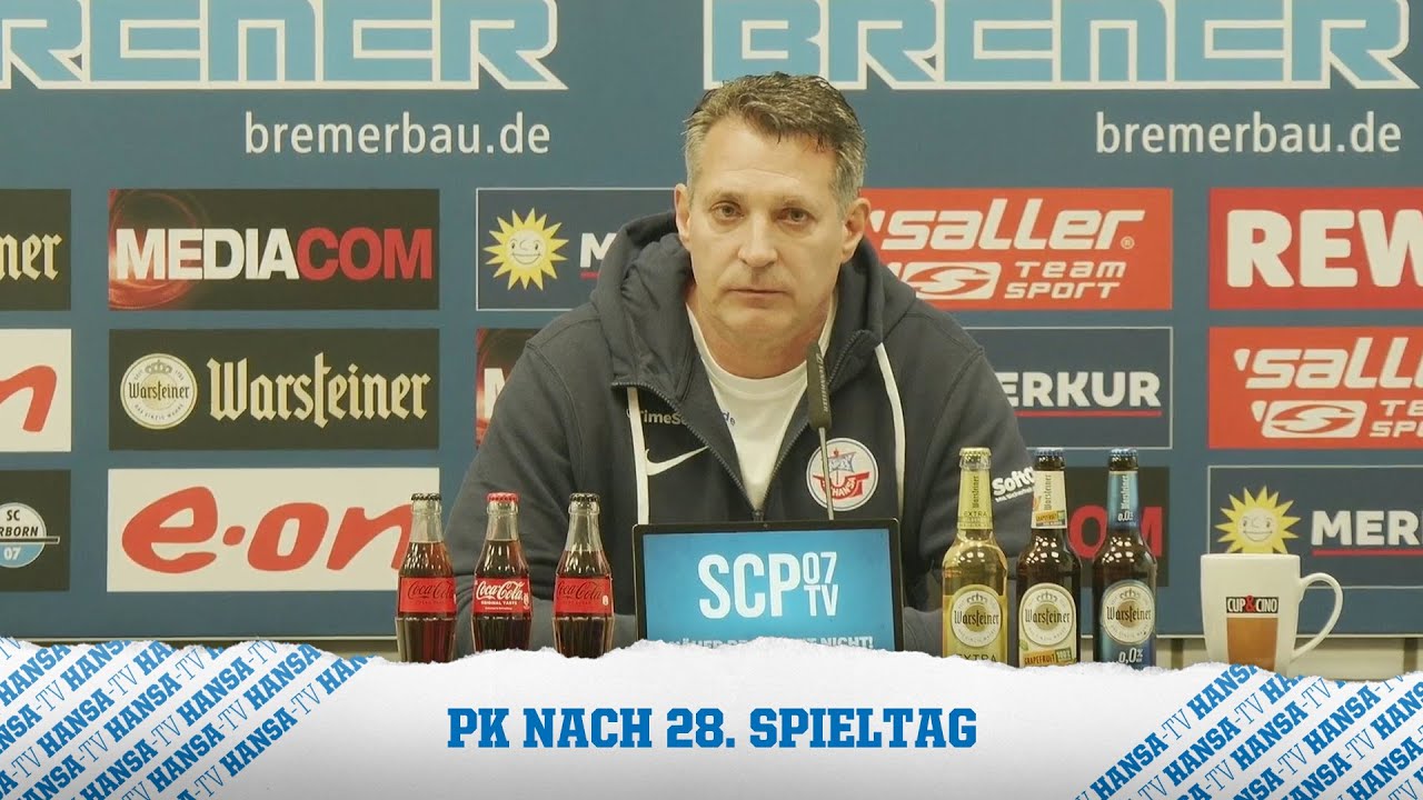 Pressekonferenz nach dem Spiel