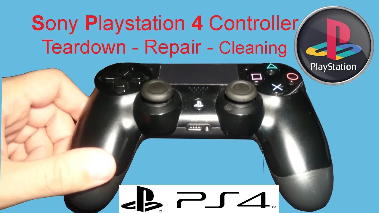 Sony Playstation 4 controller - Teardown, Repair, Cleaning - YouTube