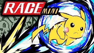 Pokemon Race mini - Another Pokemon Dash is using Pixel Art on Pokemon Mini screenshot 1