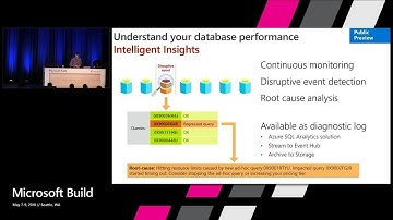 Azure SQL Database the intelligent database – Your database on Autopilot : Build 2018