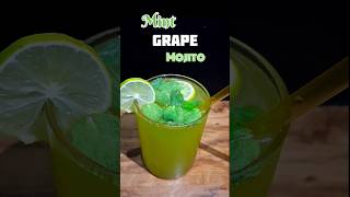 ​Easy Mint Grapes Mojito Recipe | Refreshing Grape Mojito #youtubeshorts #trending
