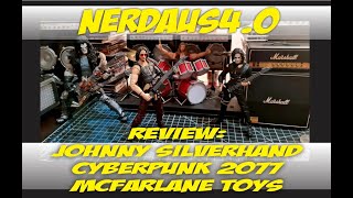 REVIEW:  Cyberpunk 2077 Collectible: JOHNNY SILVERHAND  McFarlane Toys - O MELHOR KEANU REEVES 1/12