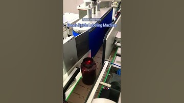 Bench round bottle labeling machine #Labelingmachine #bottlelabelingequipment #roundbottlelabeler