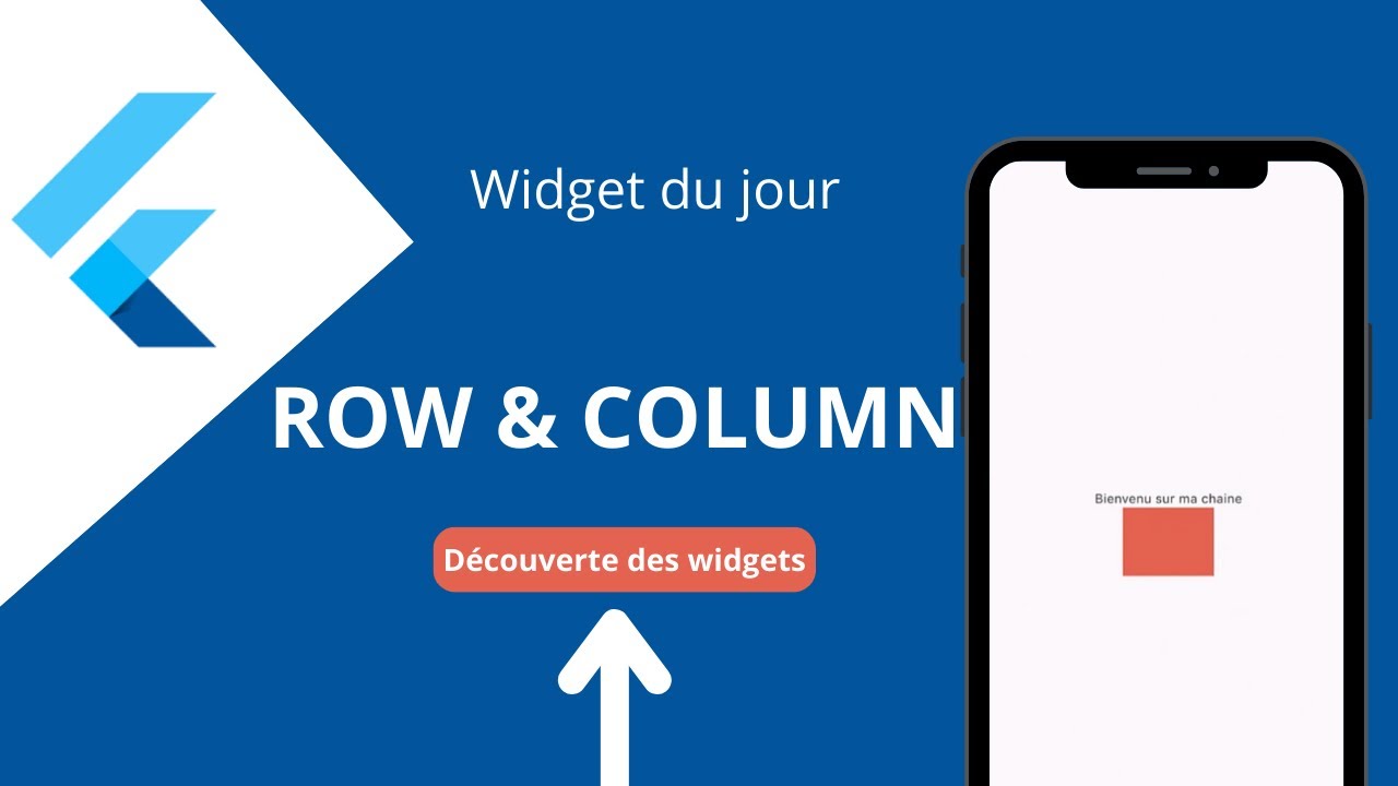 Row vs Column : Organisez vos interfaces Flutter - YouTube