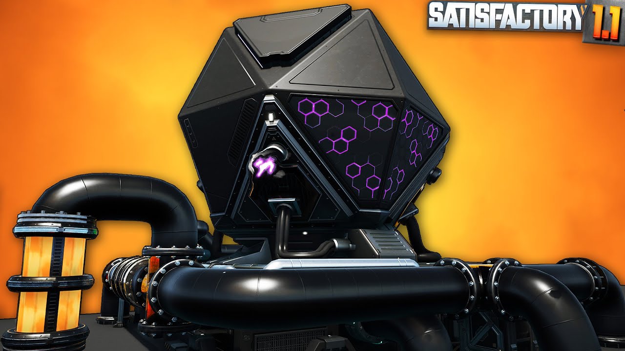 Ionized Fuel is the BEST FUEL in Satisfactory 1.1!