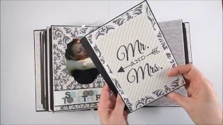 Elegant Wedding Scrapbook Album