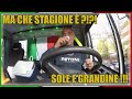 al lavoro tra sole e grandine