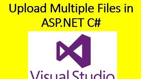 ASP.NET Uploading Multiple Files from the Same Page
