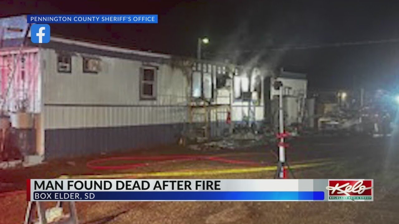 Man found dead after fire - YouTube