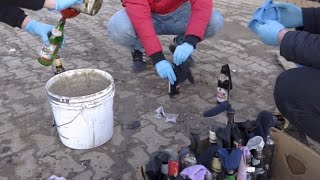 Ukraine-Russia war: Ukrainian residents making Molotov cocktails to help defend cities