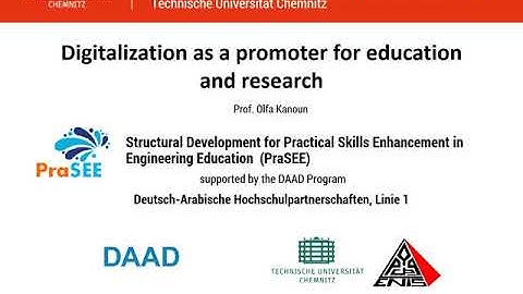 Digitalization as a promoter for education and research